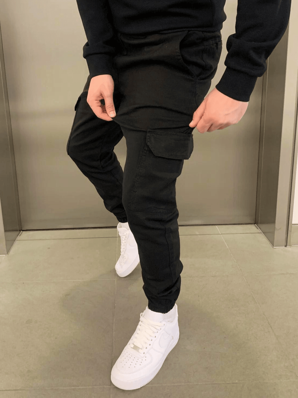 Olympus Cargo Jogger - Black
