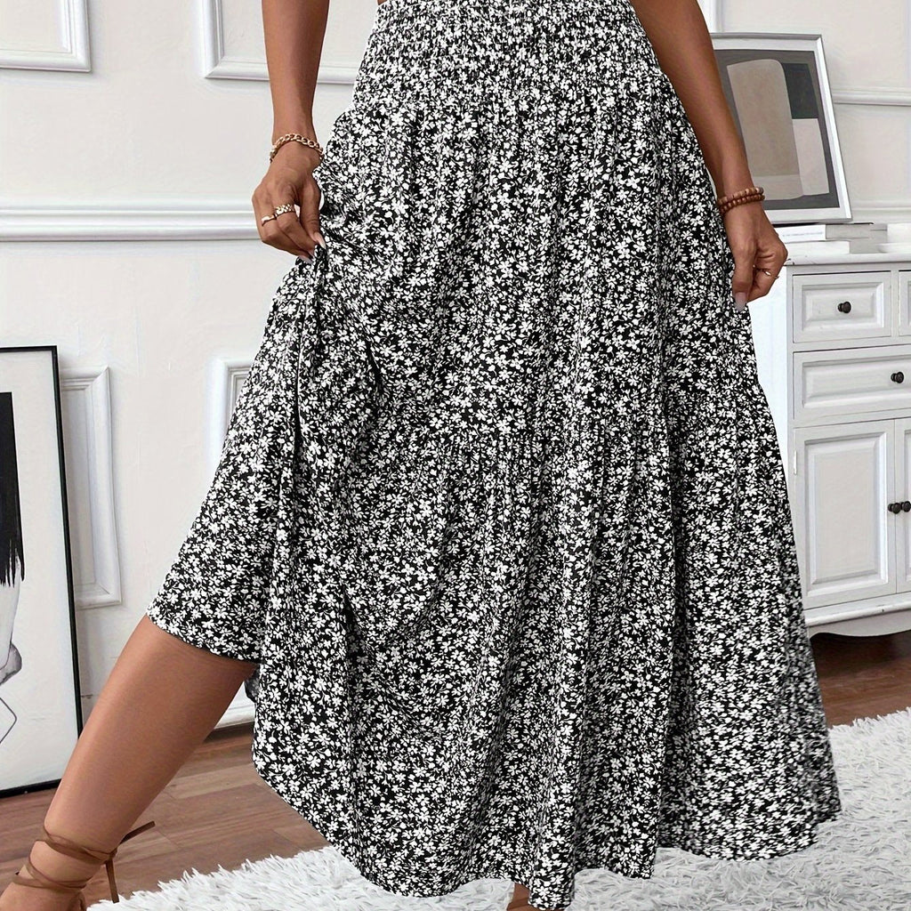 Elena Ditsy Floral Skirt