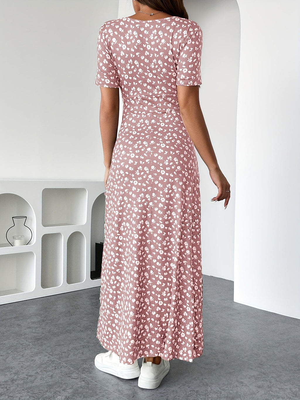 Isla Ruffle Knit Dress
