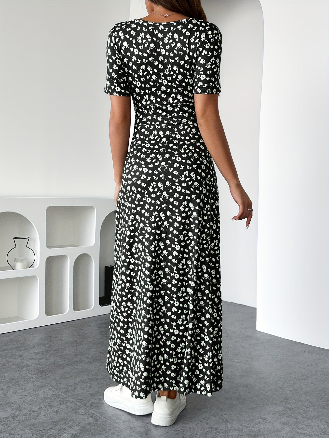Isla Ruffle Knit Dress